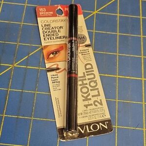 Revlon ColorStay Double Ended Eyeliner 153 She's On Fire New Sealed Package